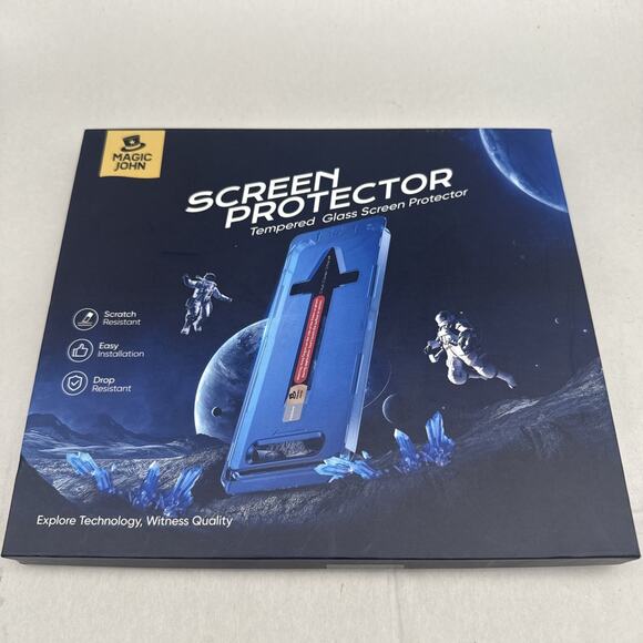 2 Pack for Iphone 15 Pro Max 6.7 Inch Tempered Glass Screen Protector *READ DE.. - Picture 8 of 16